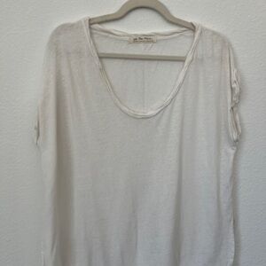 We The Free Cream Short Sleeve Tee